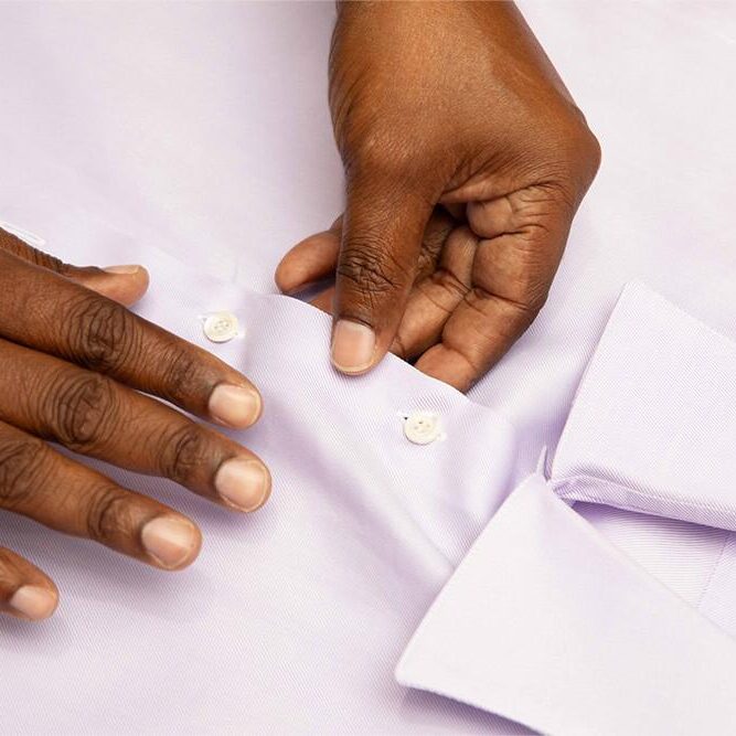 Hand inspection of a delicate garment Sudsies