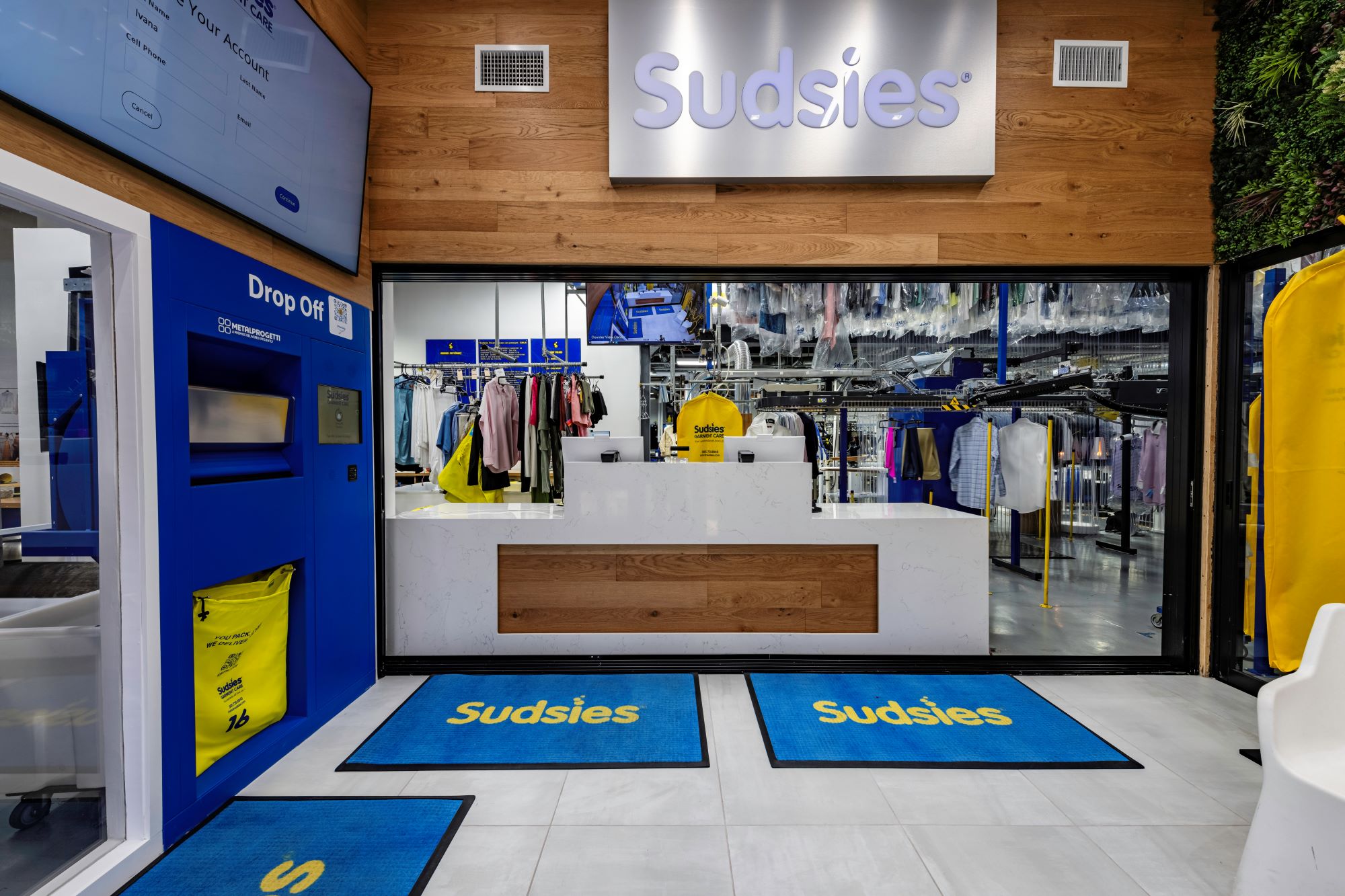 sudsies dry cleaning station