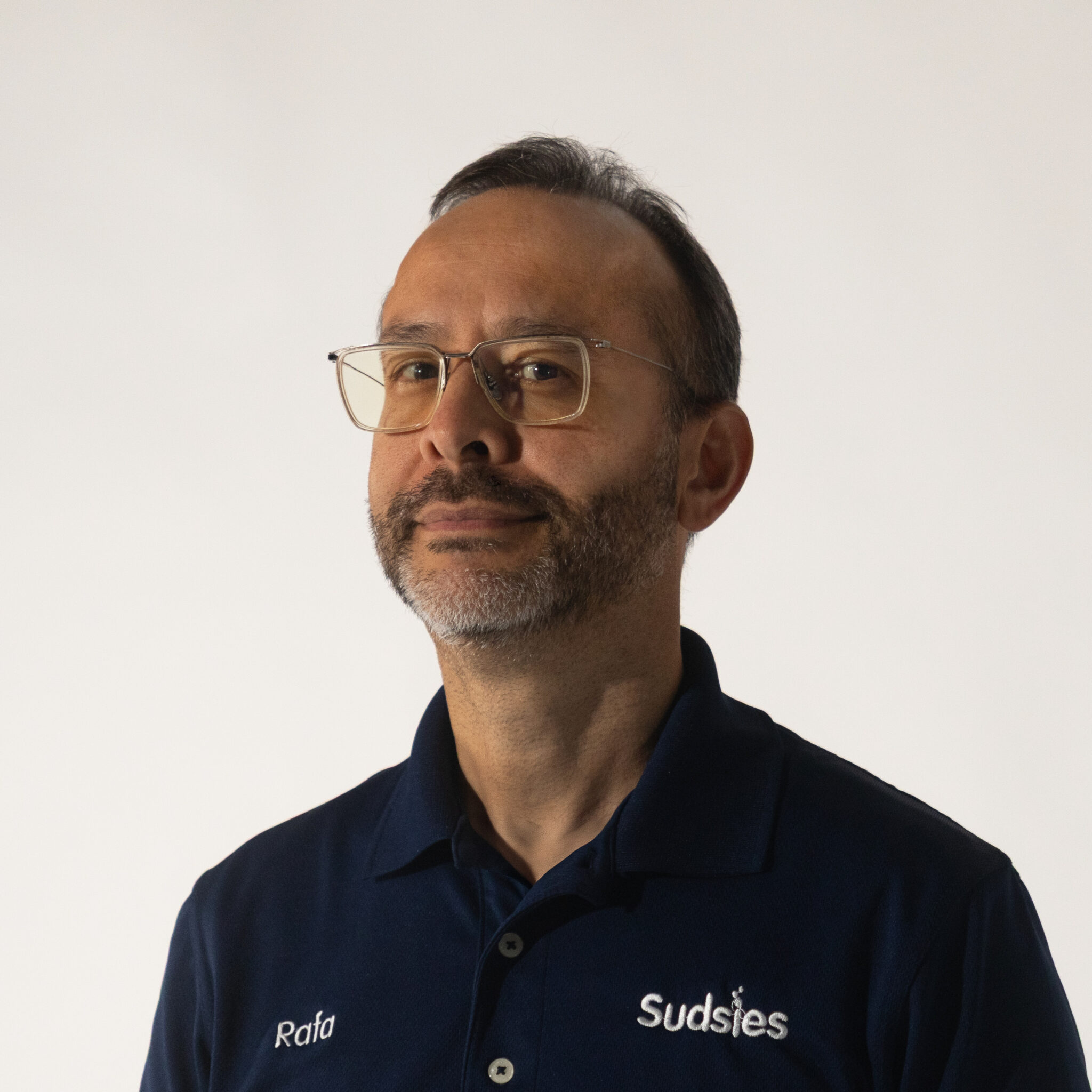 Portrait of Rafael Enrique Becerra, Guest Services Specialist at Sudsies Miami Design District.