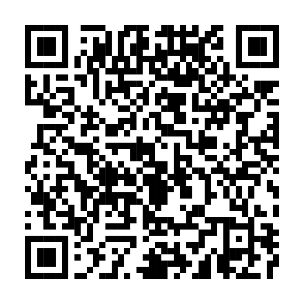 QR code linking to Sudsies luxury dry cleaning with free pickup and delivery for Paramount World Center residents.