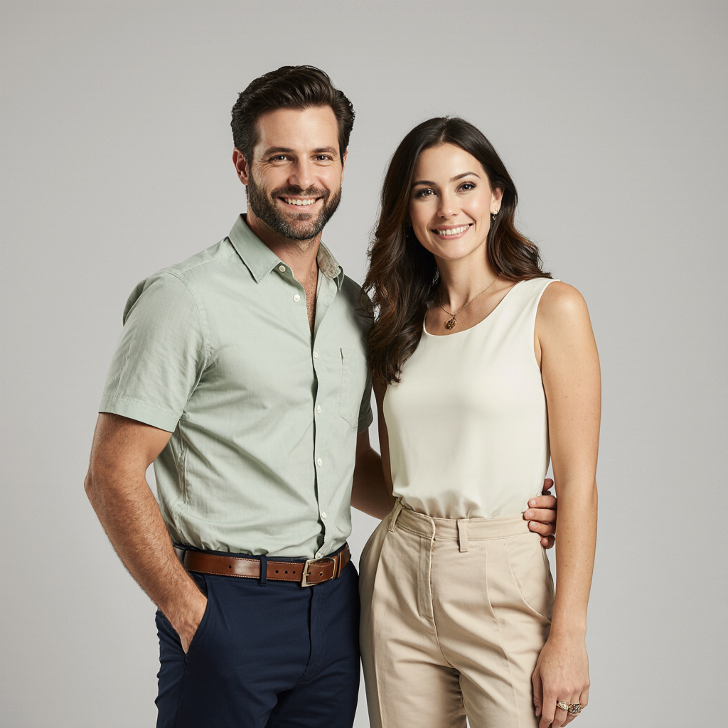 Couple enjoying Magnolia Park lifestyle in Morningside, Miami with Sudsies pickup and delivery service.