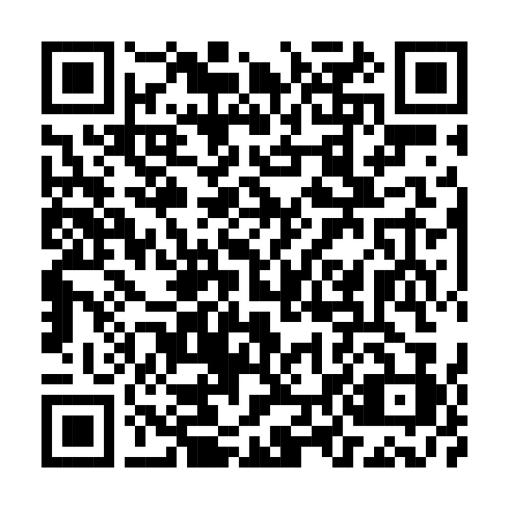 QR code linking One Thousand Museum residents to Sudsies luxury dry cleaning with free pickup and delivery service.