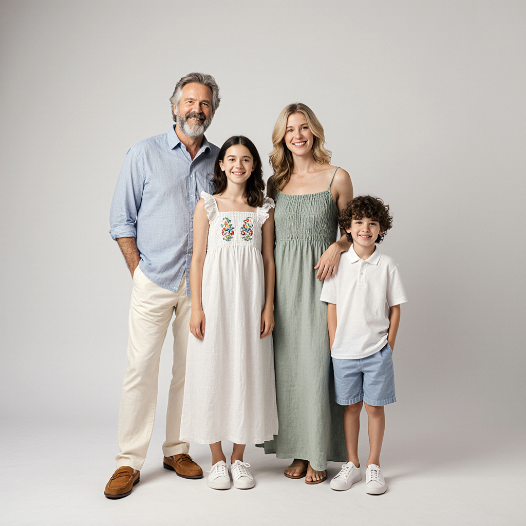 Family at Surf Club Residences enjoying Sudsies luxury dry cleaning with free pickup and delivery in Surfside.