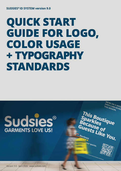 Sudsies Brand Guidelines download file from the Sudsies.com media page